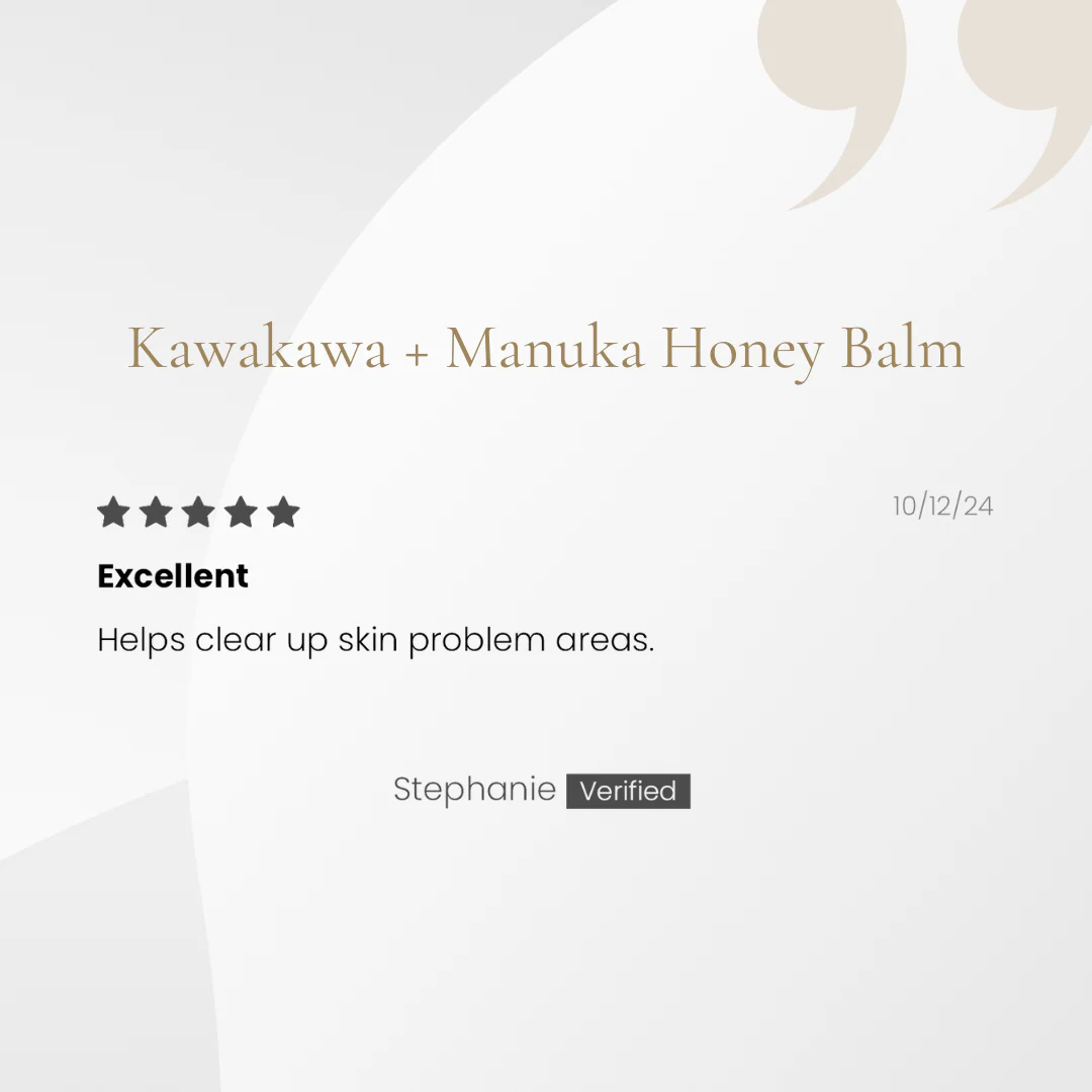 Kawakawa + Manuka Honey Healing Balm - Image 3